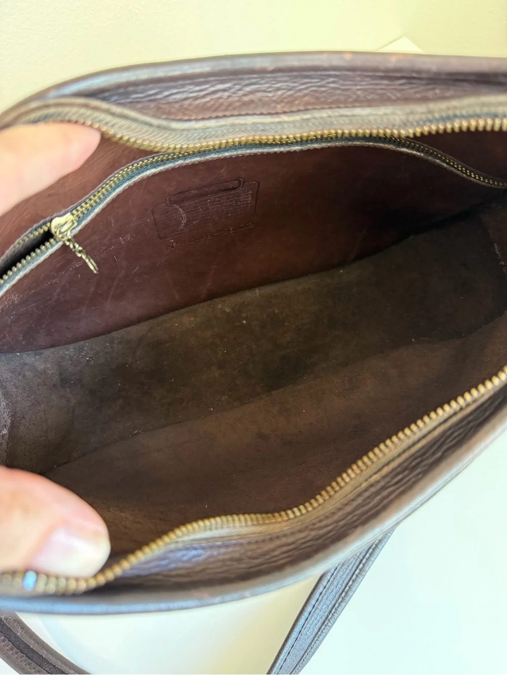 Vintage Coach Classic Hobo 9855 brown - Picture 9 of 12